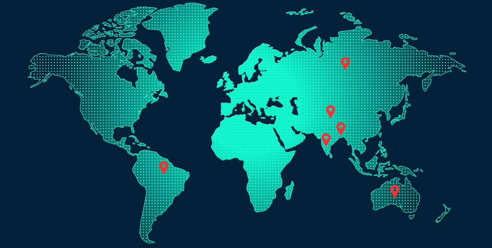 Global Map by DevStack IT Solutions